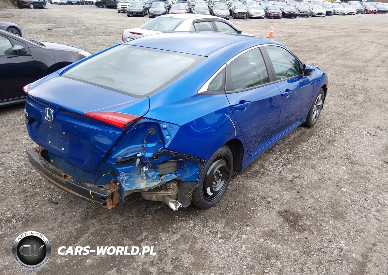 2020 Honda Civic Lx VIN:2HGFC2F67LH566599 - 4