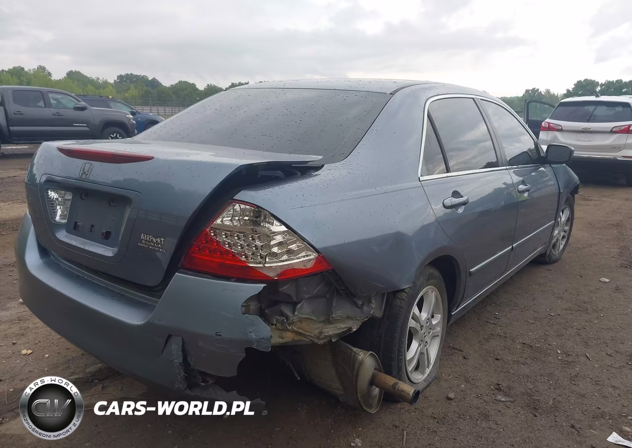 2007 Honda Accord 2.4 Se VIN:1HGCM56377A176114 - 4