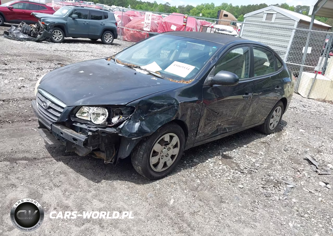 2009 Hyundai Elantra Gls VIN:KMHDU46D39U676189 - 2