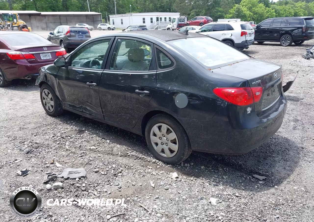 2009 Hyundai Elantra Gls VIN:KMHDU46D39U676189 - 3