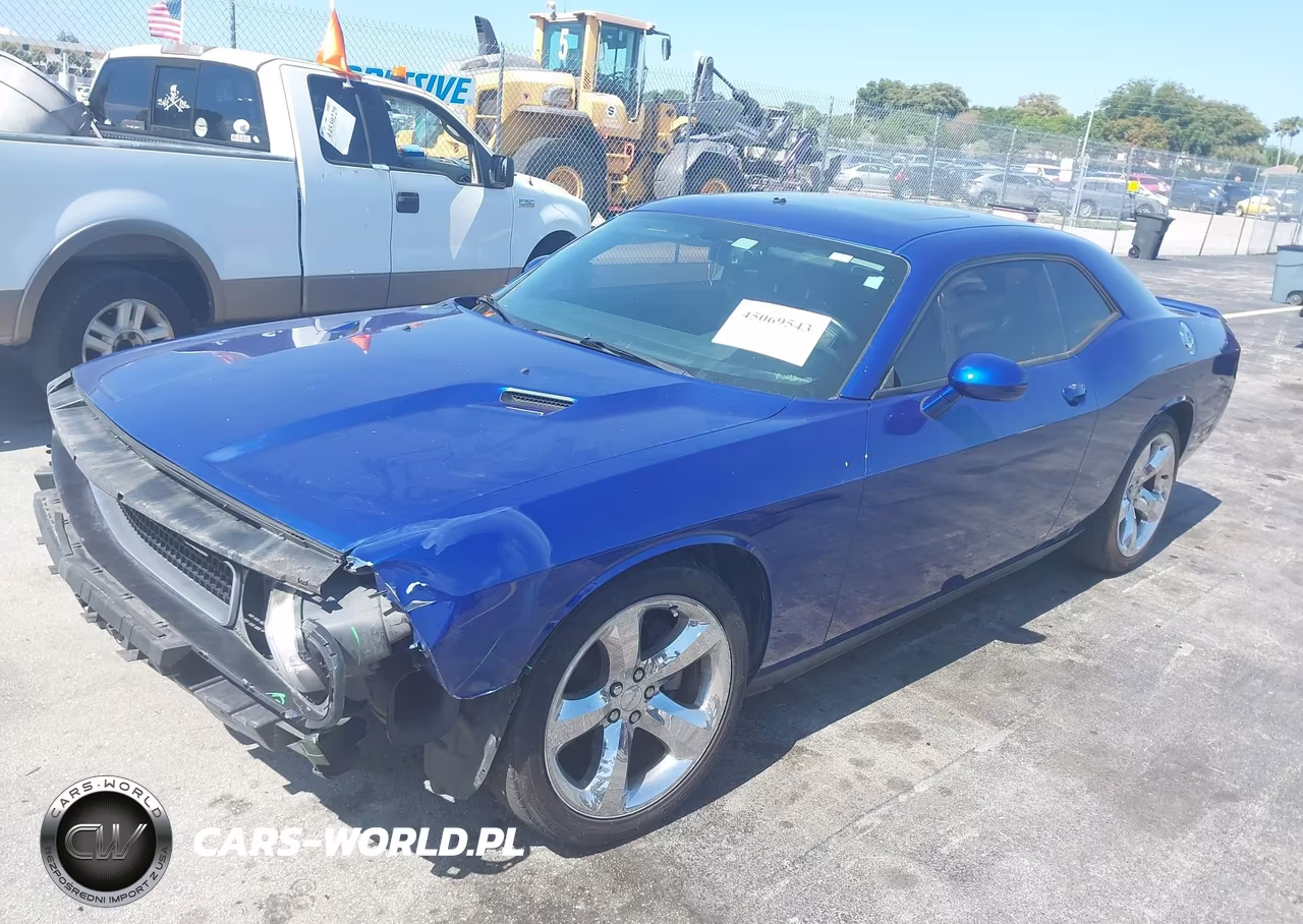 2012 Dodge Challenger Sxt VIN:2C3CDYAG7CH244003 - 2