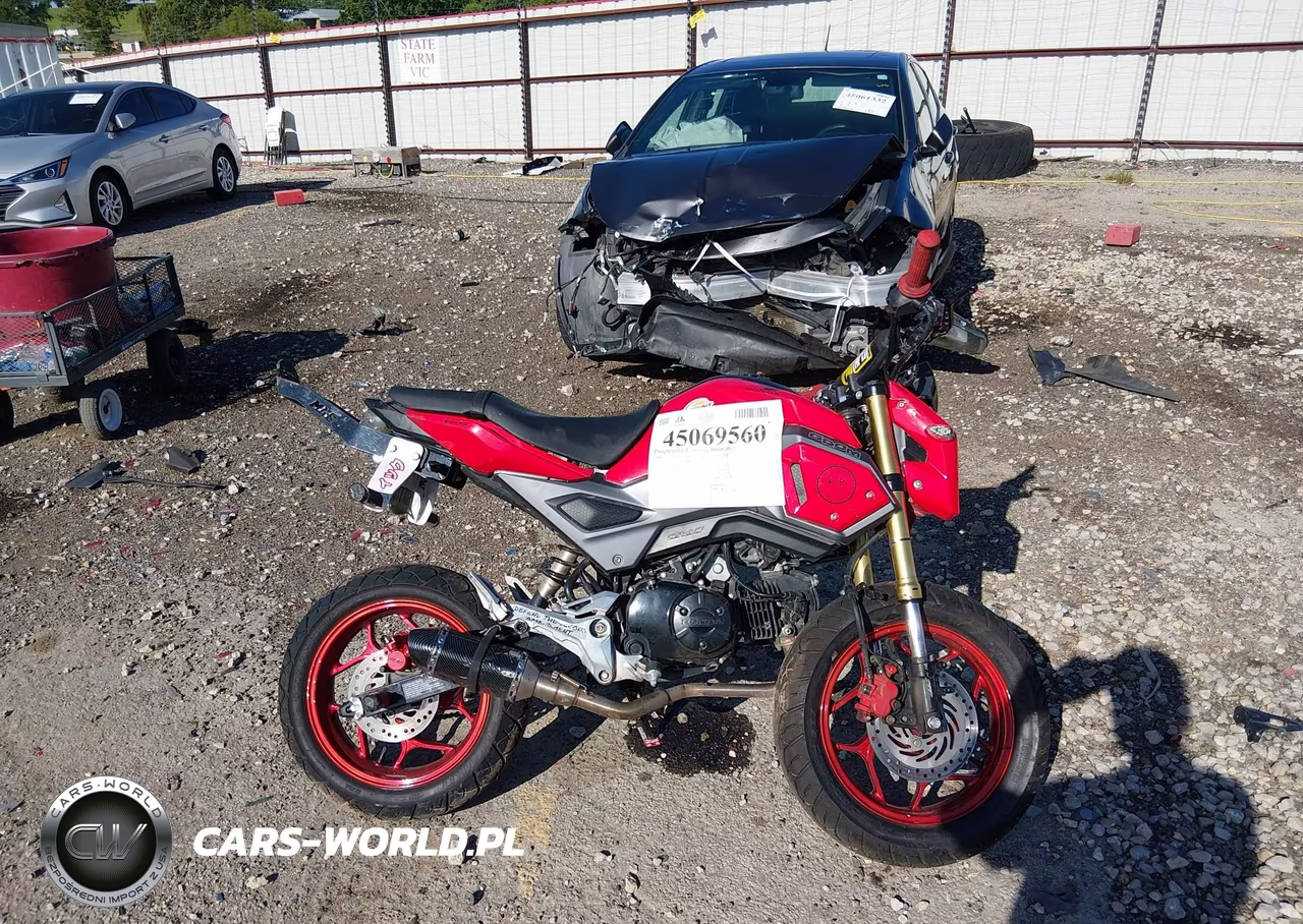 2018 Honda Grom 125 VIN:MLHJC7558J5000516 - 12