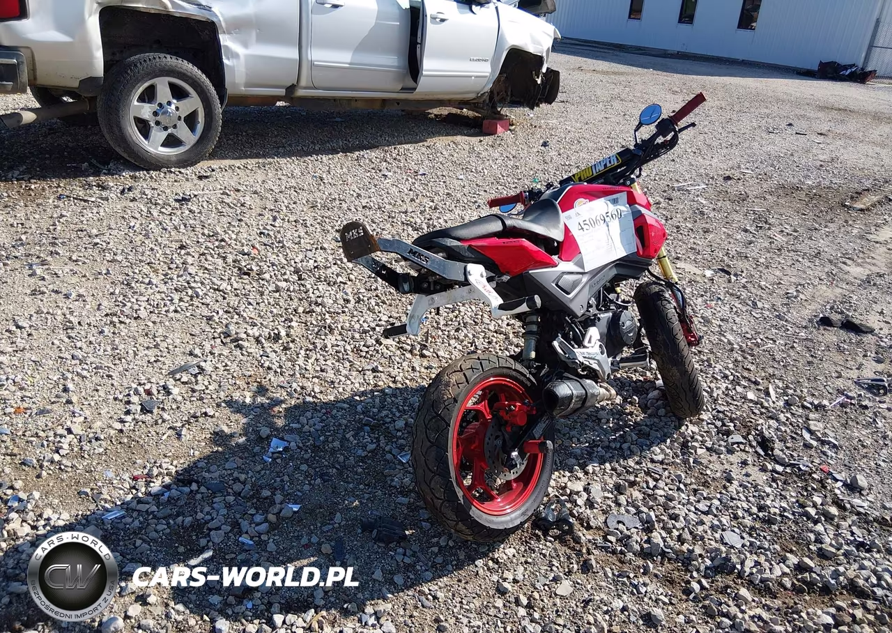 2018 Honda Grom 125 VIN:MLHJC7558J5000516 - 4