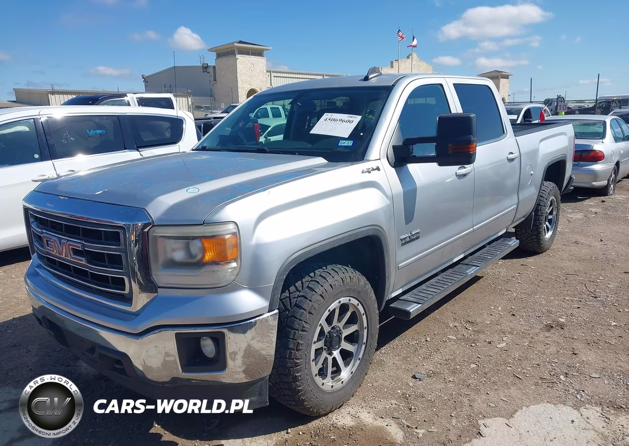 2015 GMC Sierra 1500 Sle VIN:3GTU2UEC1FG141217 - 2