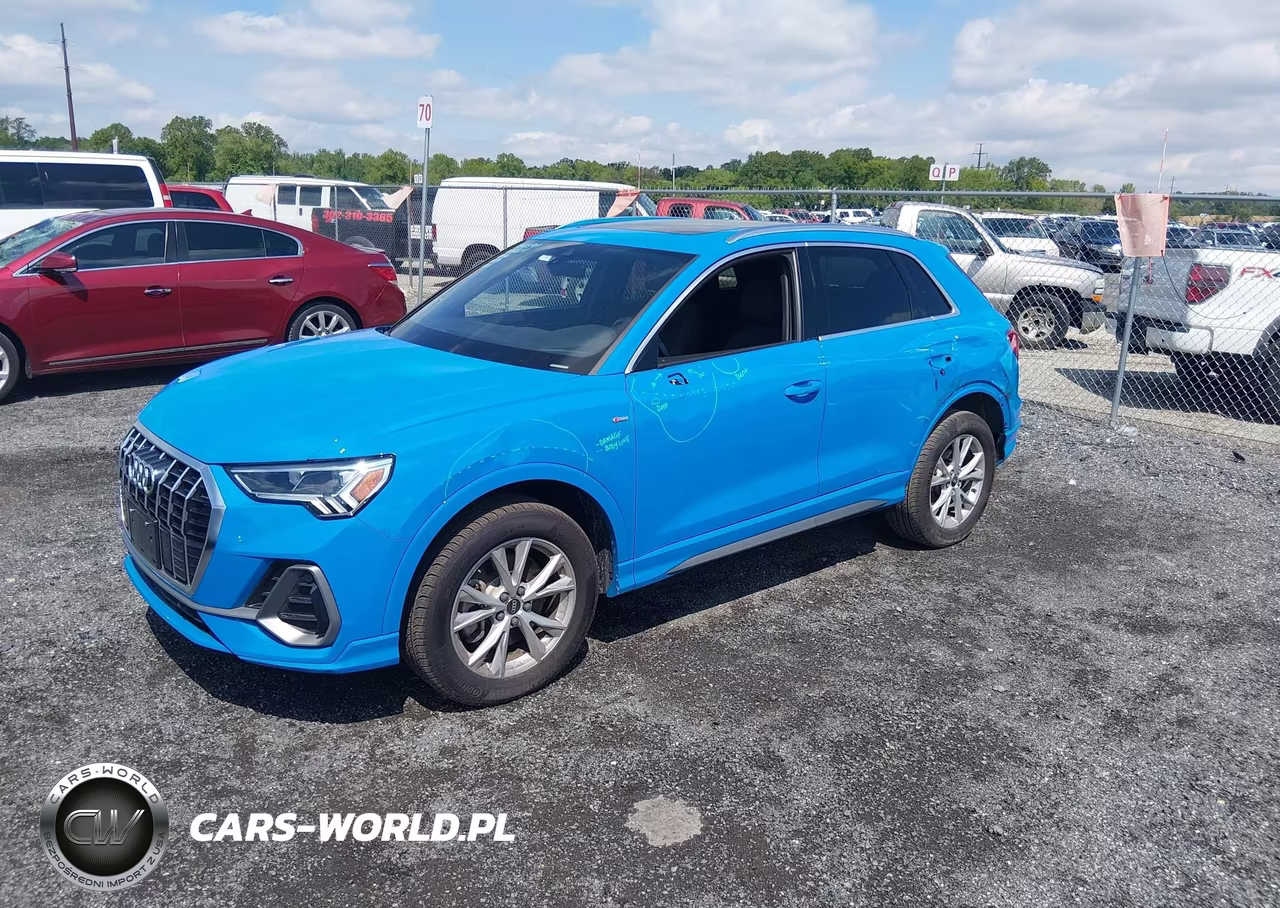 2023 Audi Q3 Premium 45 Tfsi S Line Quattro Tiptronic VIN:WA1DECF34P1078415 - 2