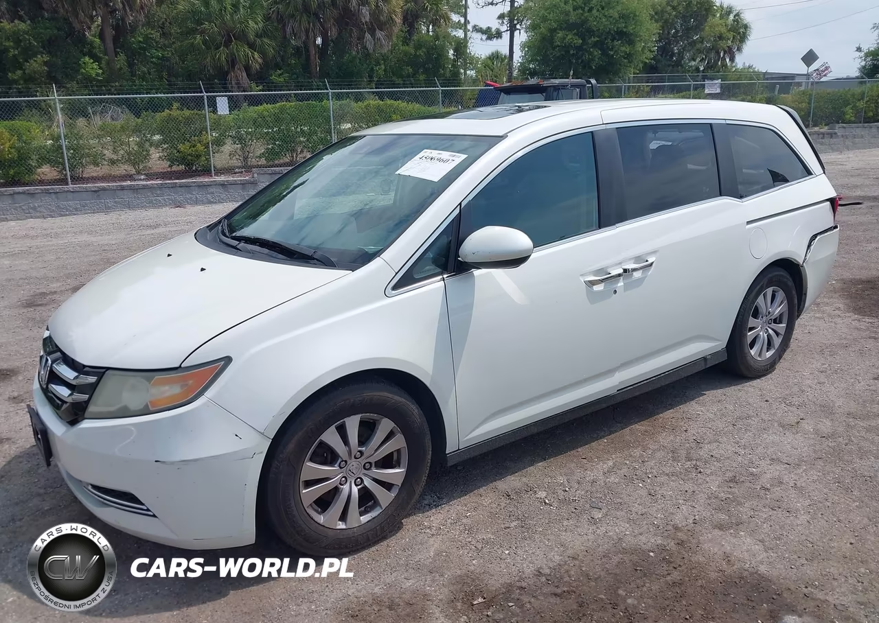 2015 Honda Odyssey Ex-L VIN:5FNRL5H66FB068320 - 2