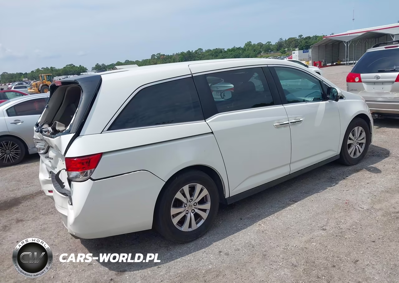 2015 Honda Odyssey Ex-L VIN:5FNRL5H66FB068320 - 4