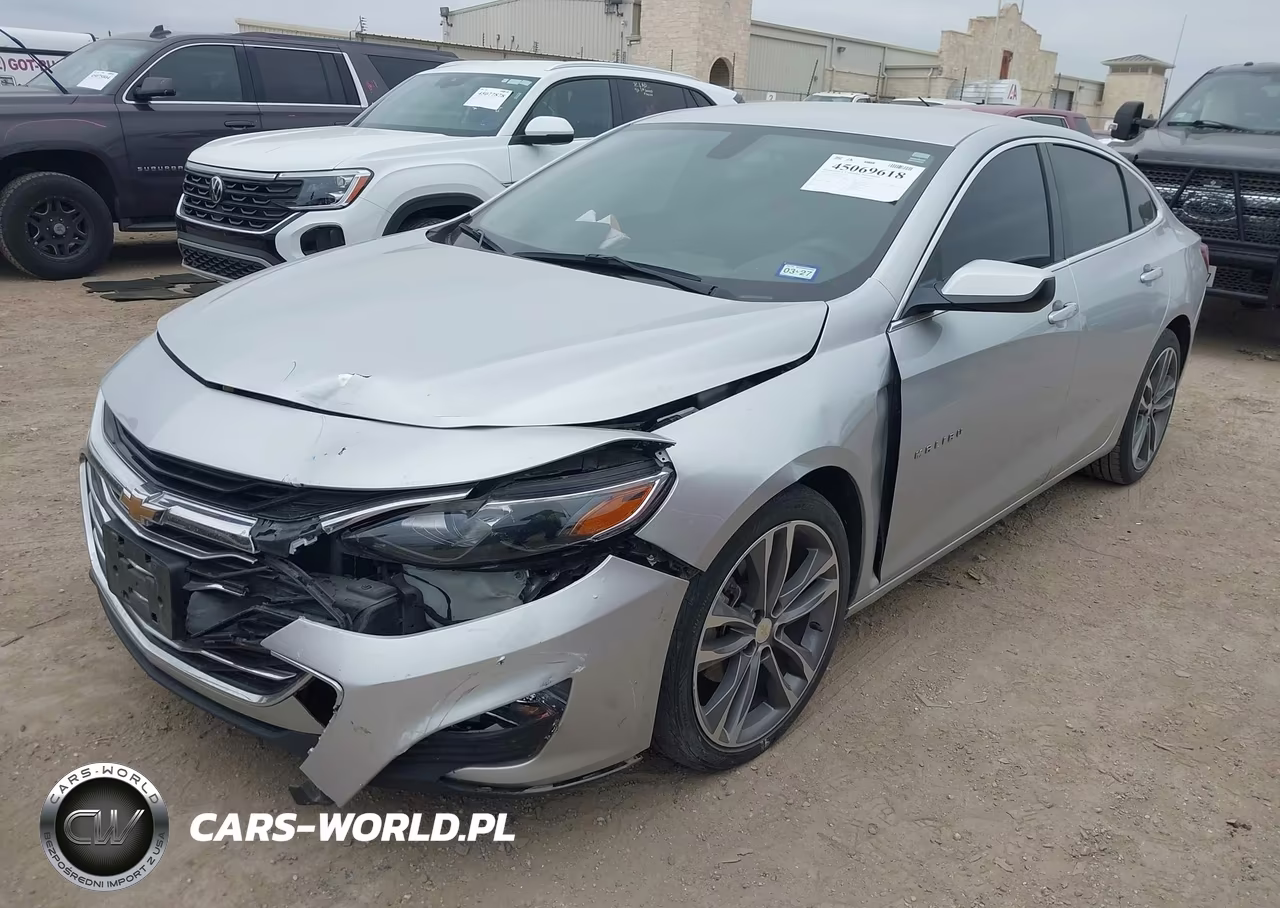 2022 Chevrolet Malibu Fwd Lt VIN:1G1ZD5ST6NF139921 - 2