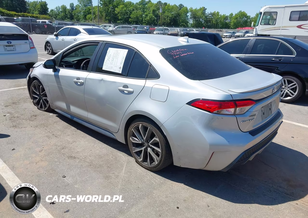 2020 Toyota Corolla Se VIN:5YFP4RCE5LP054757 - 3