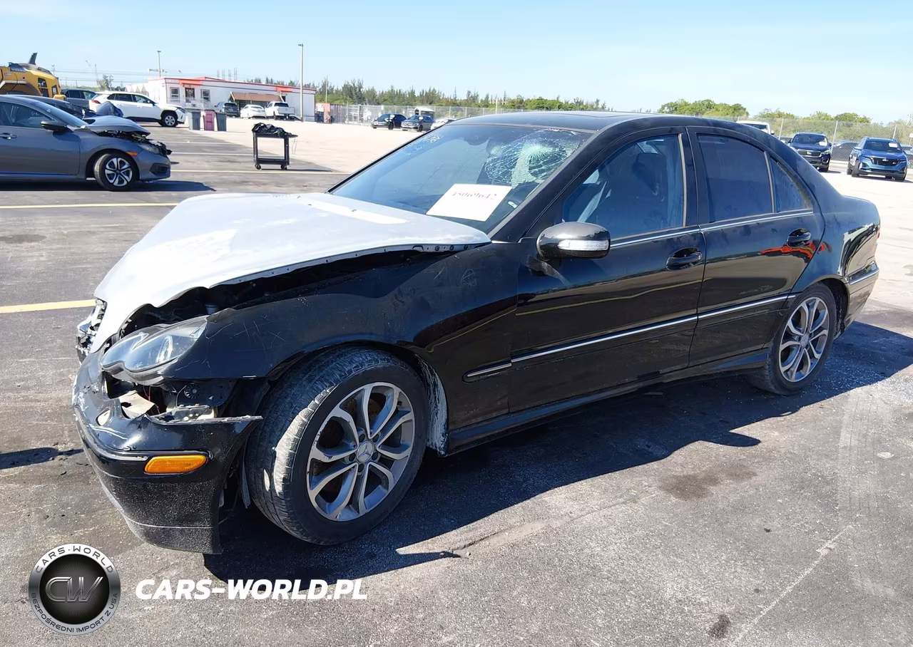 2007 Mercedes-Benz C 230 Sport VIN:WDBRF52H77F930411 - 2