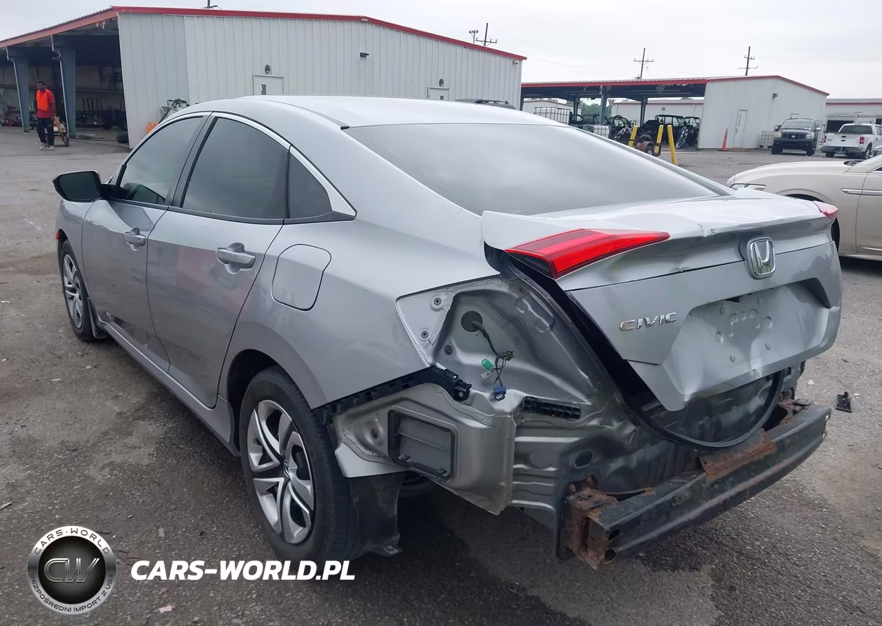 2017 Honda Civic Lx VIN:19XFC2F55HE019632 - 3