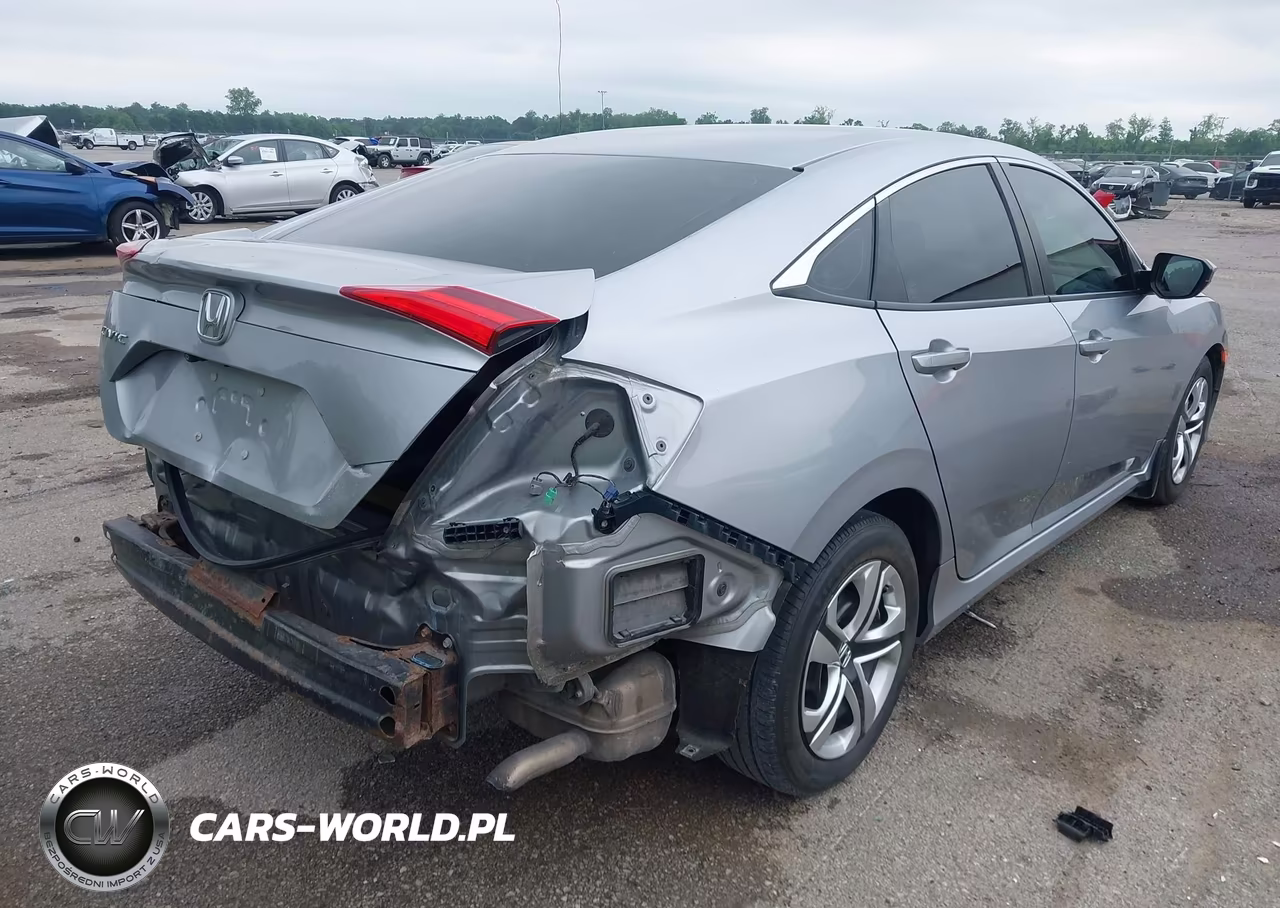2017 Honda Civic Lx VIN:19XFC2F55HE019632 - 4