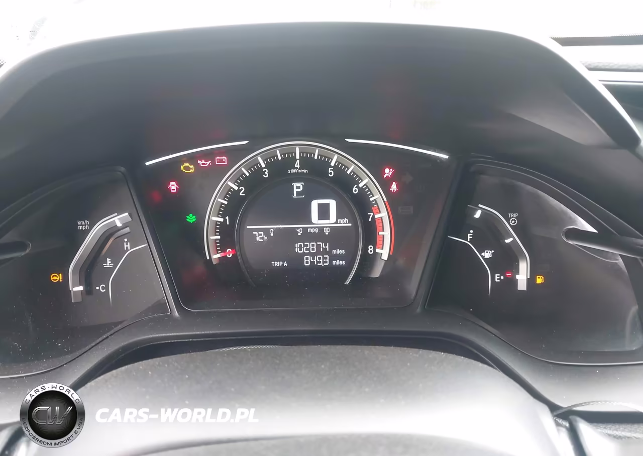 2017 Honda Civic Lx VIN:19XFC2F55HE019632 - 7