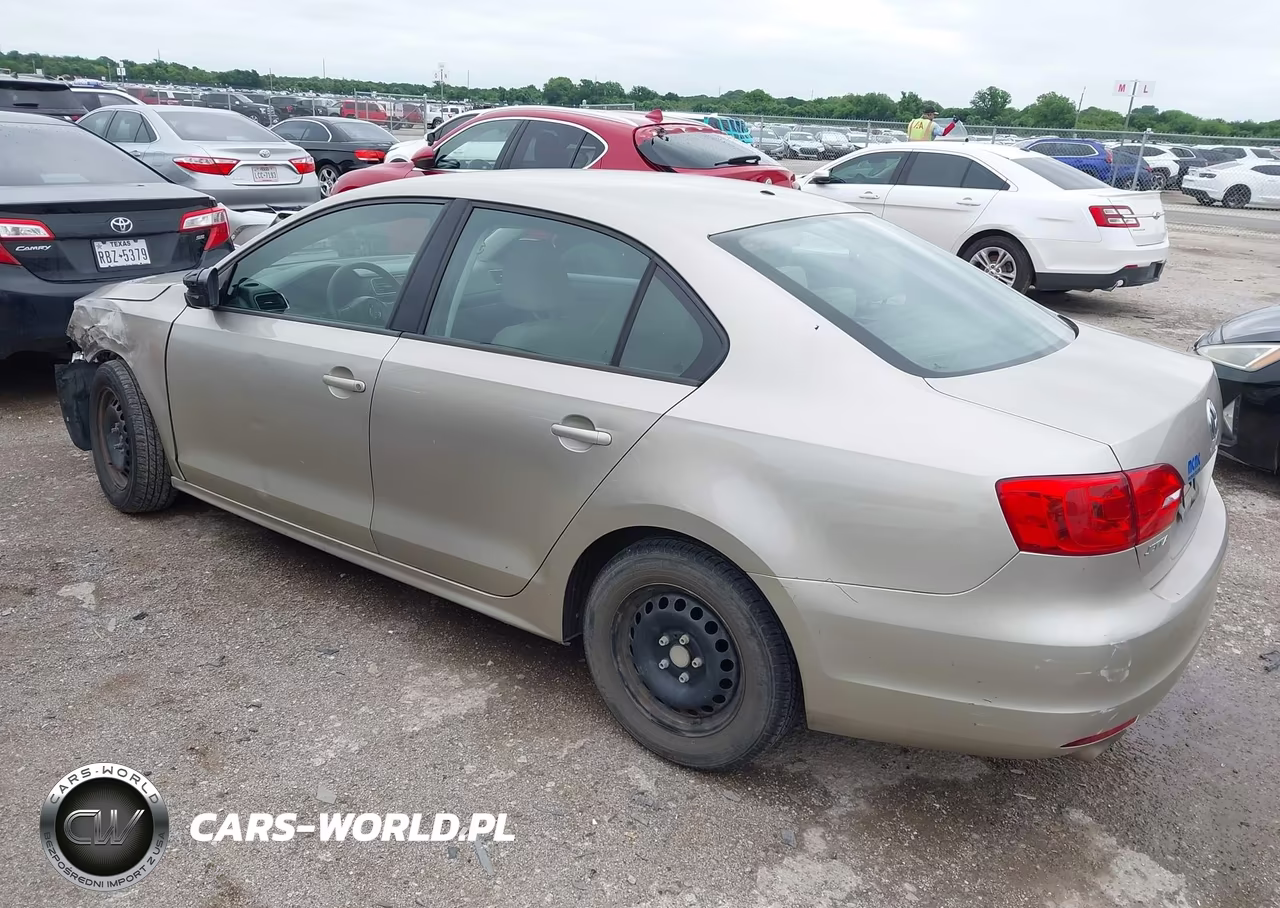 2014 Volkswagen Jetta 2.0L S VIN:3VW2K7AJ5EM291048 - 3