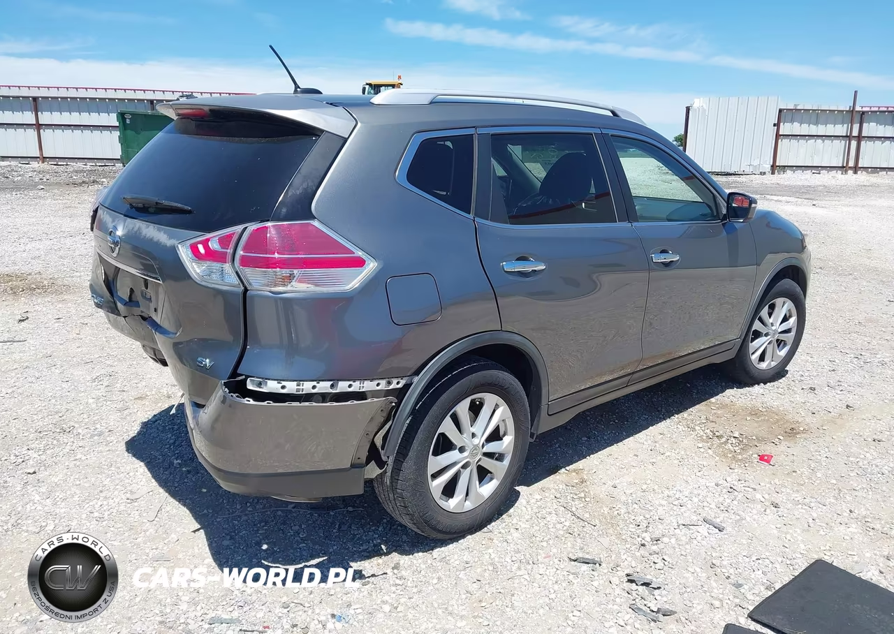 2015 Nissan Rogue Sv VIN:KNMAT2MT1FP530960 - 4