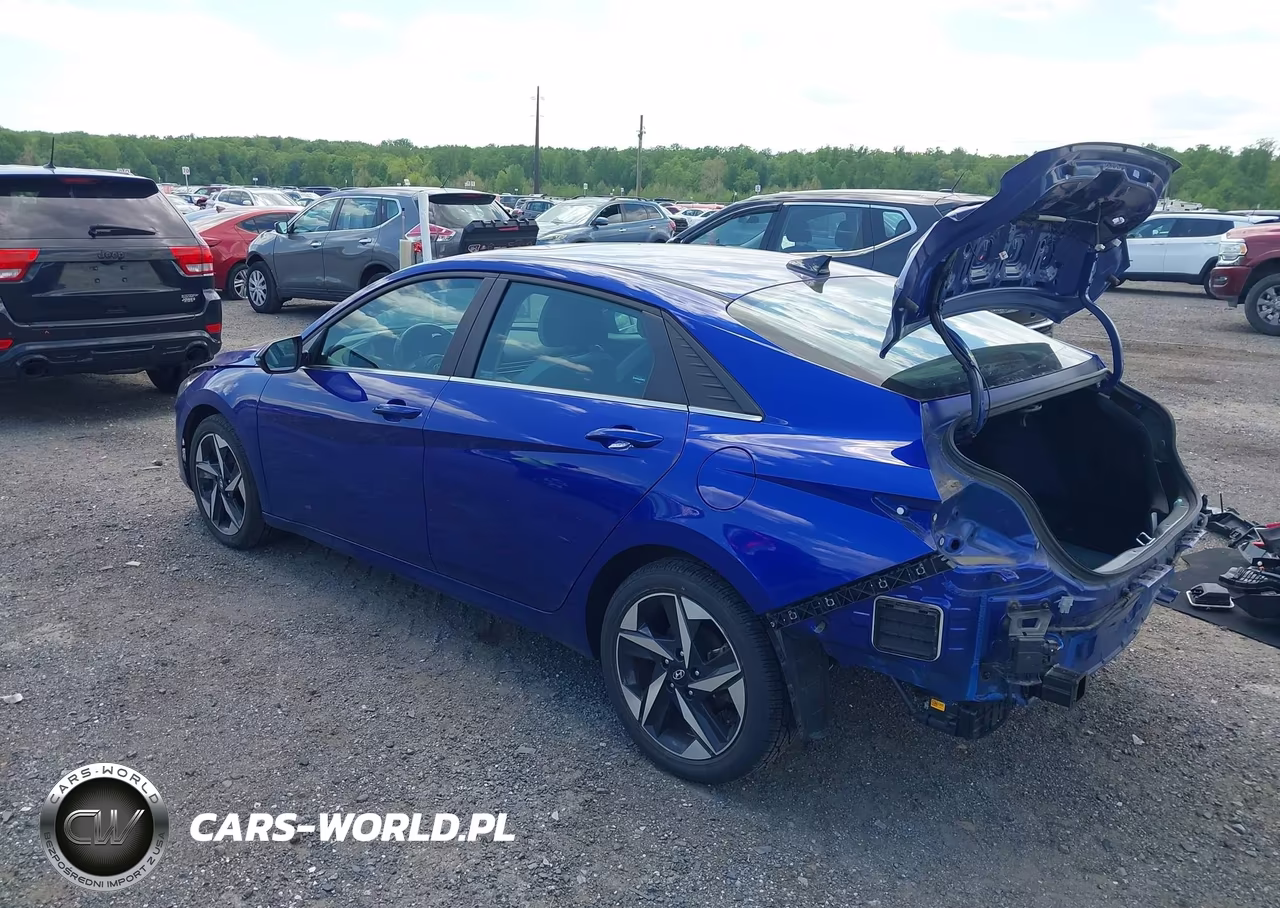 2023 Hyundai Elantra Hybrid Limited VIN:KMHLN4AJ3PU088683 - 3