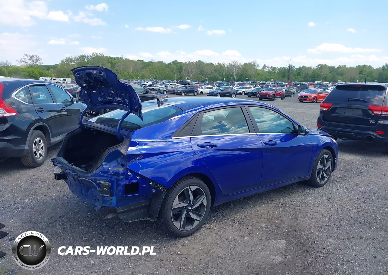 2023 Hyundai Elantra Hybrid Limited VIN:KMHLN4AJ3PU088683 - 4
