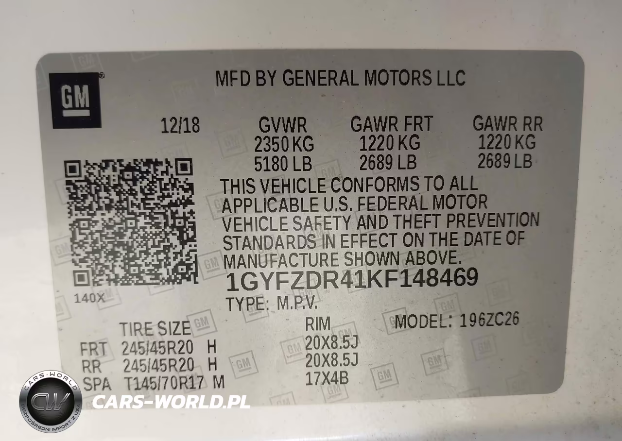 2019 Cadillac Xt4 Premium Luxury VIN:1GYFZDR41KF148469 - 9