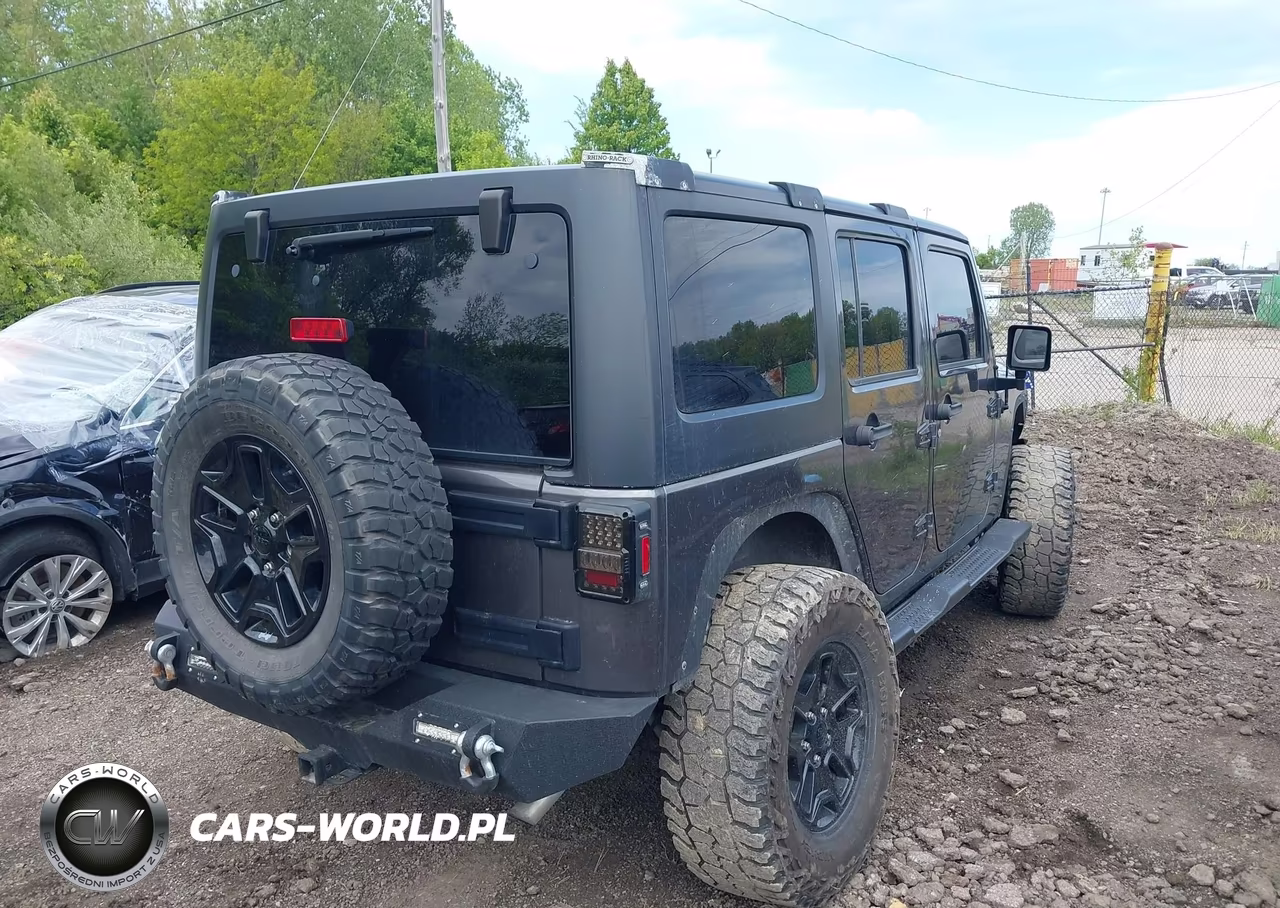 2016 Jeep Wrangler Unlimited Willys Wheeler VIN:1C4BJWDG4GL206026 - 4