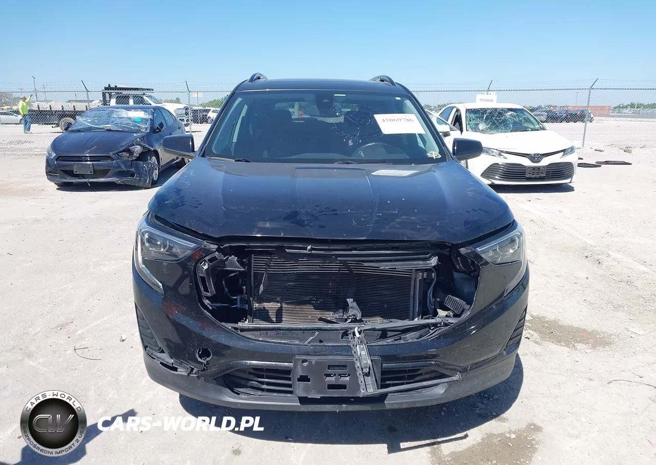 2020 GMC Terrain Fwd Sle VIN:3GKALMEV2LL204303 - 12