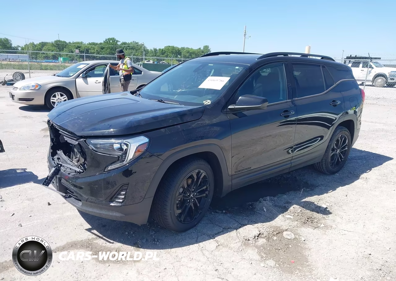 2020 GMC Terrain Fwd Sle VIN:3GKALMEV2LL204303 - 2
