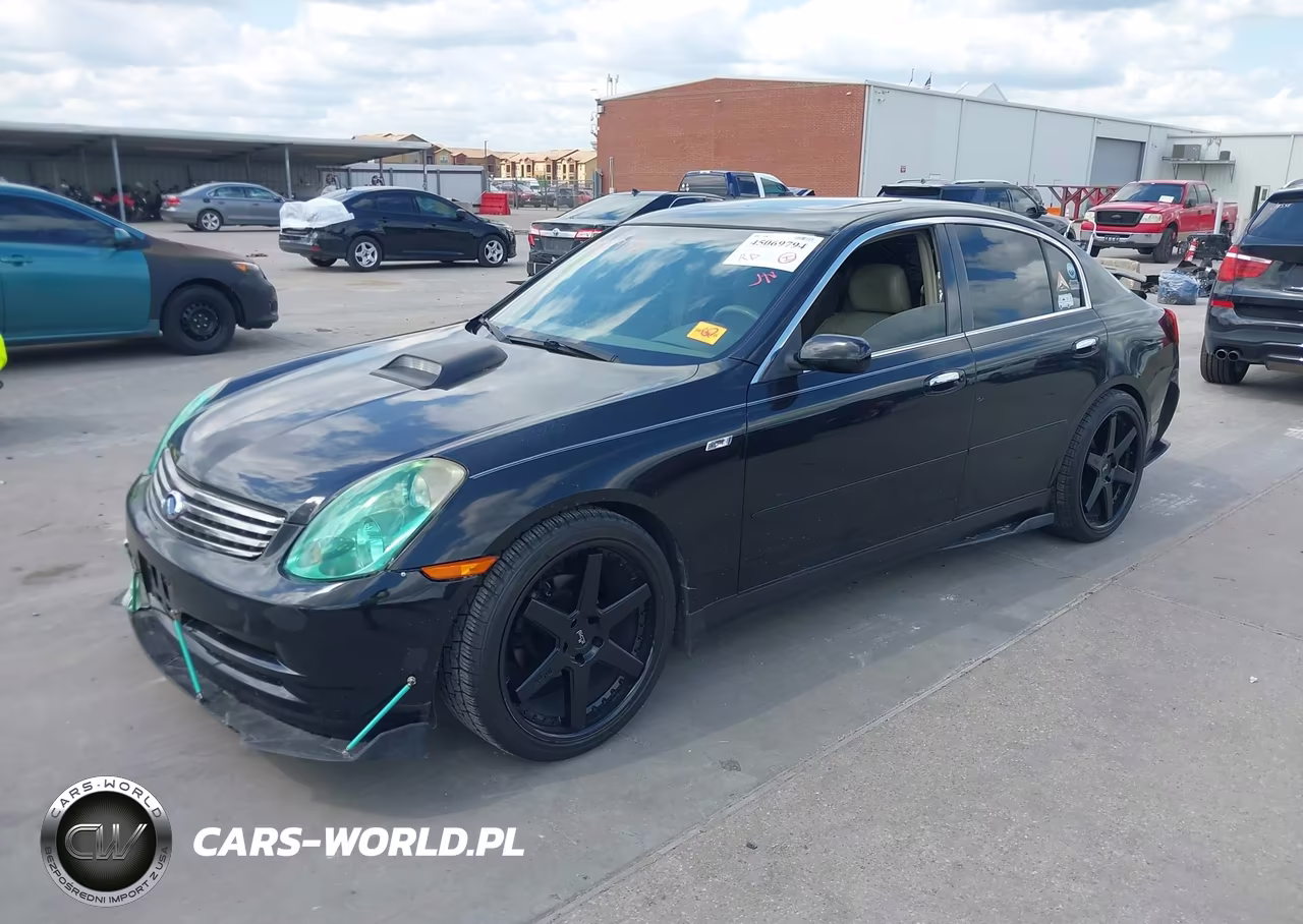 2003 Infiniti G35 Luxury Leather VIN:JNKCV51E43M331097 - 2