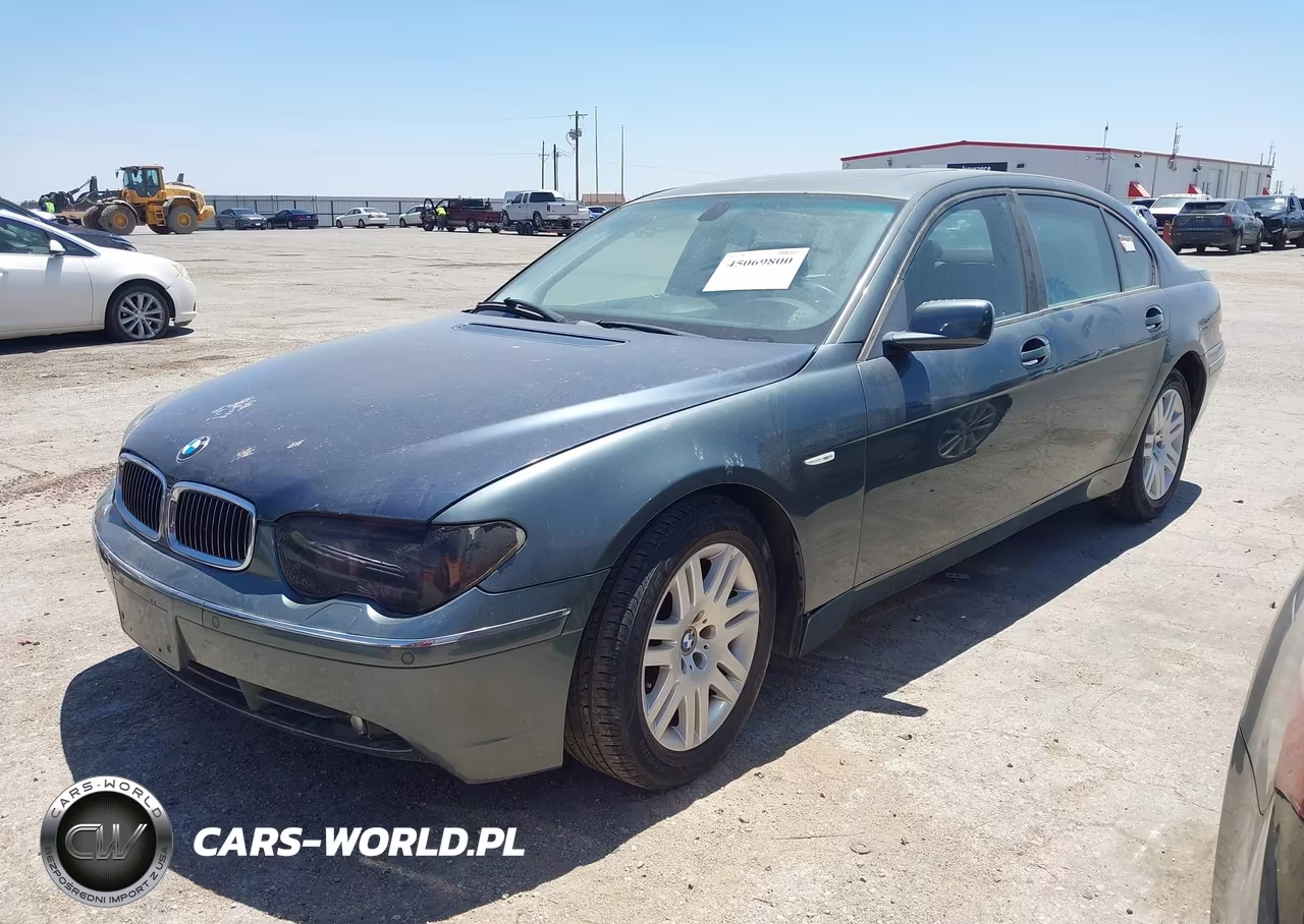 2003 BMW 745Li VIN:WBAGN63473DR16086 - 2