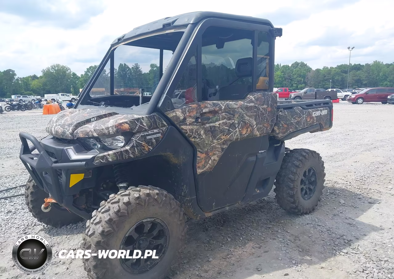 2025 Can-Am Defender Limited Cab Hd10 VIN:3JBUVAX46SK009947 - 2