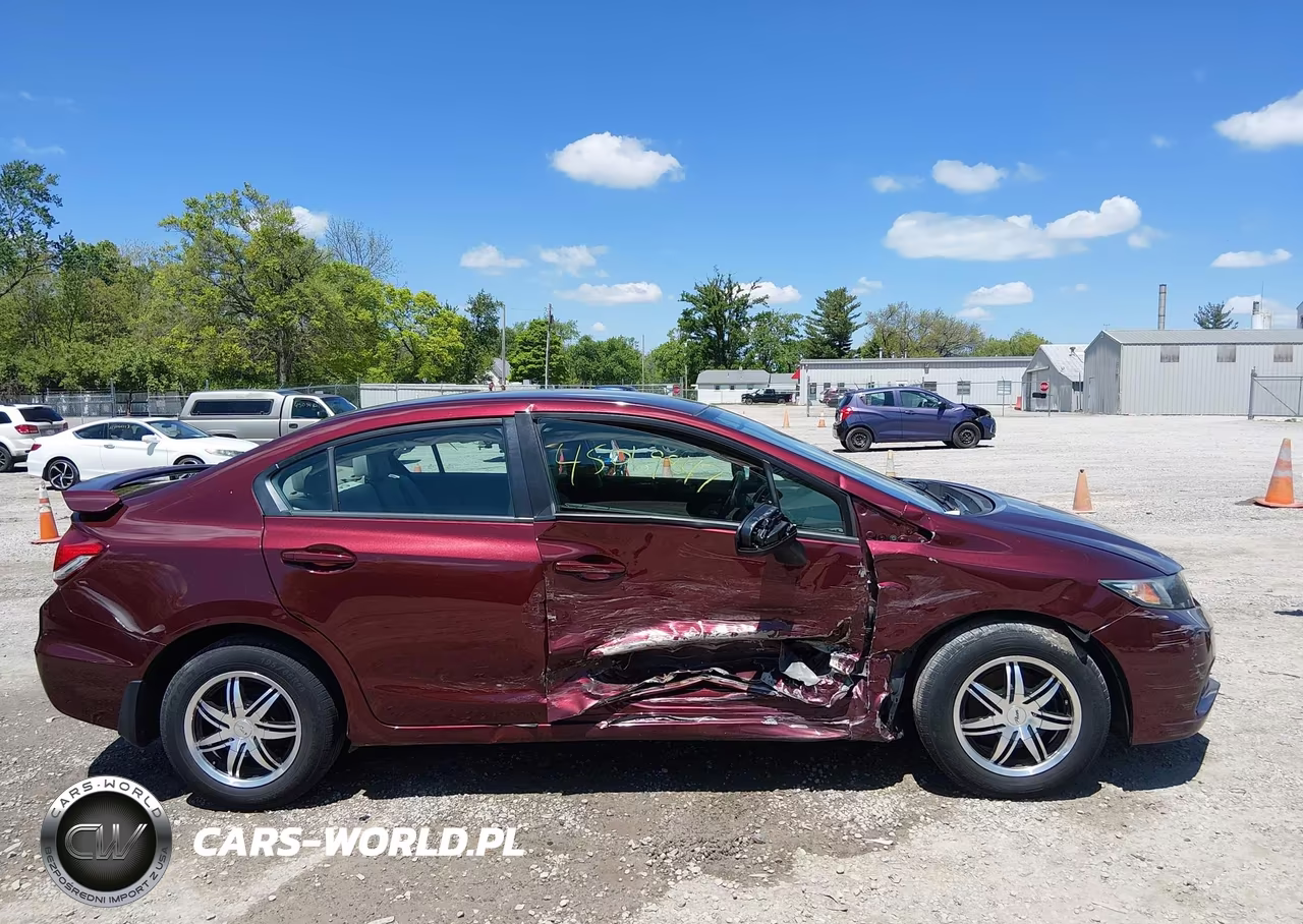 2014 Honda Civic Lx VIN:19XFB2F57EE056051 - 13
