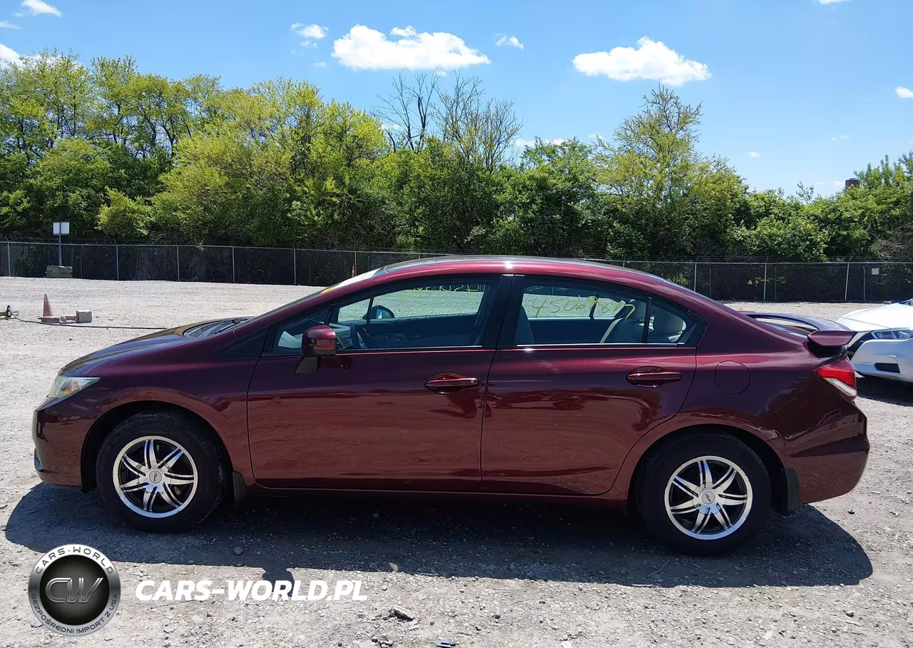2014 Honda Civic Lx VIN:19XFB2F57EE056051 - 14