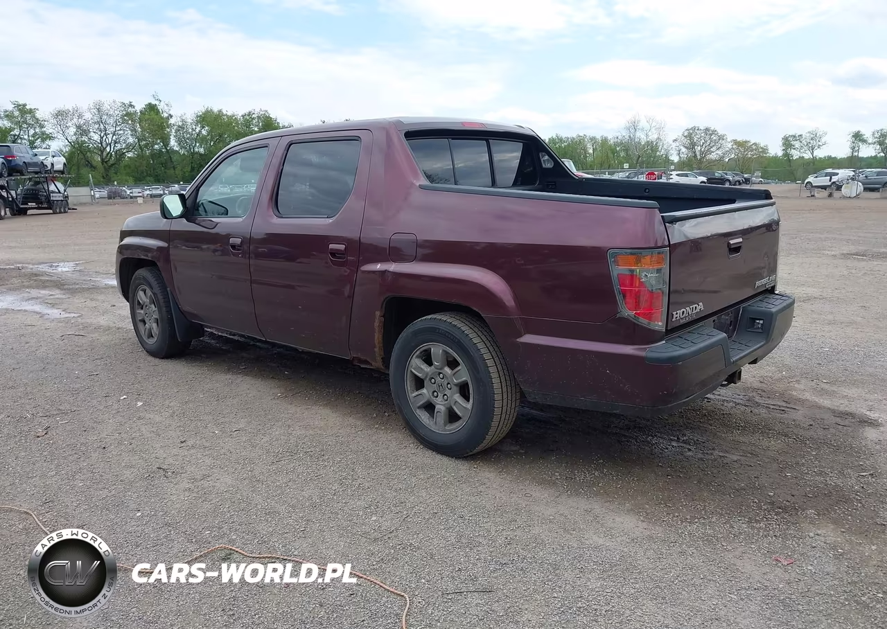 2007 Honda Ridgeline Rtx VIN:2HJYK16377H539656 - 3