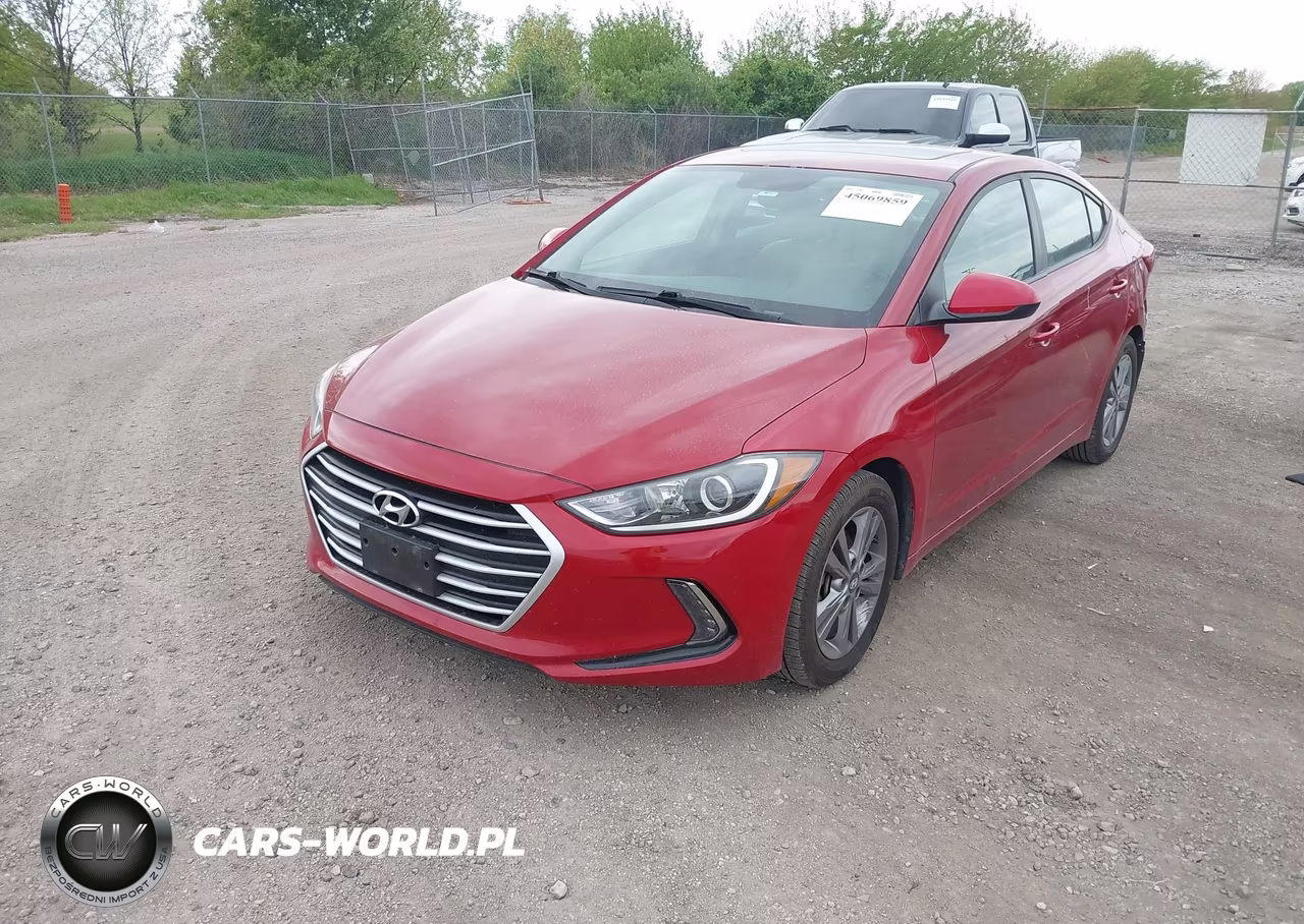 2017 Hyundai Elantra Value Edition VIN:KMHD84LF2HU245688 - 2