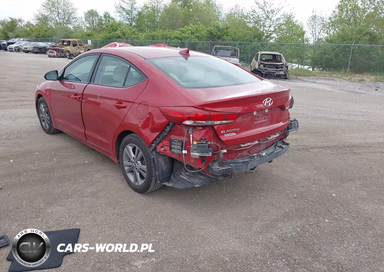 2017 Hyundai Elantra Value Edition VIN:KMHD84LF2HU245688 - 3