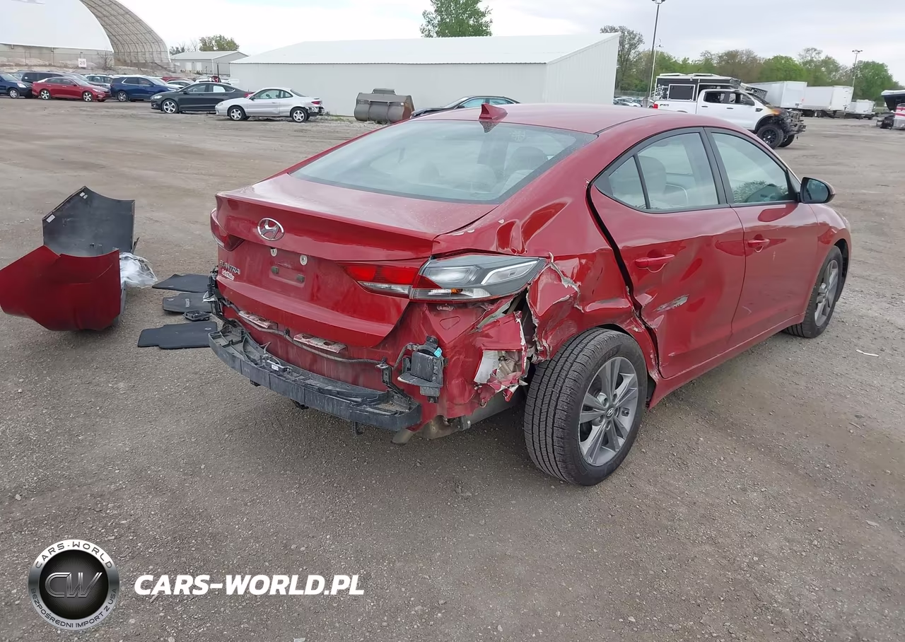 2017 Hyundai Elantra Value Edition VIN:KMHD84LF2HU245688 - 4