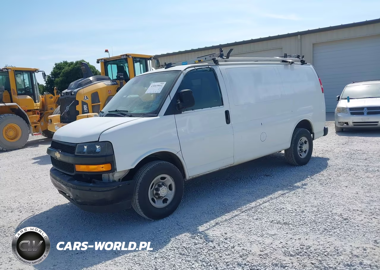 2020 Chevrolet Express Cargo Rwd 2500 Regular Wheelbase Wt VIN:1GCWGAFP0L1242396 - 2