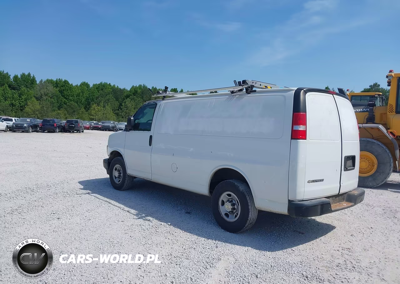 2020 Chevrolet Express Cargo Rwd 2500 Regular Wheelbase Wt VIN:1GCWGAFP0L1242396 - 3