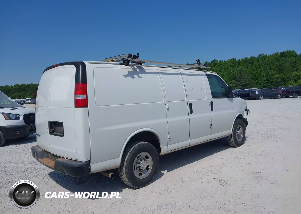 2020 Chevrolet Express Cargo Rwd 2500 Regular Wheelbase Wt VIN:1GCWGAFP0L1242396 - 4