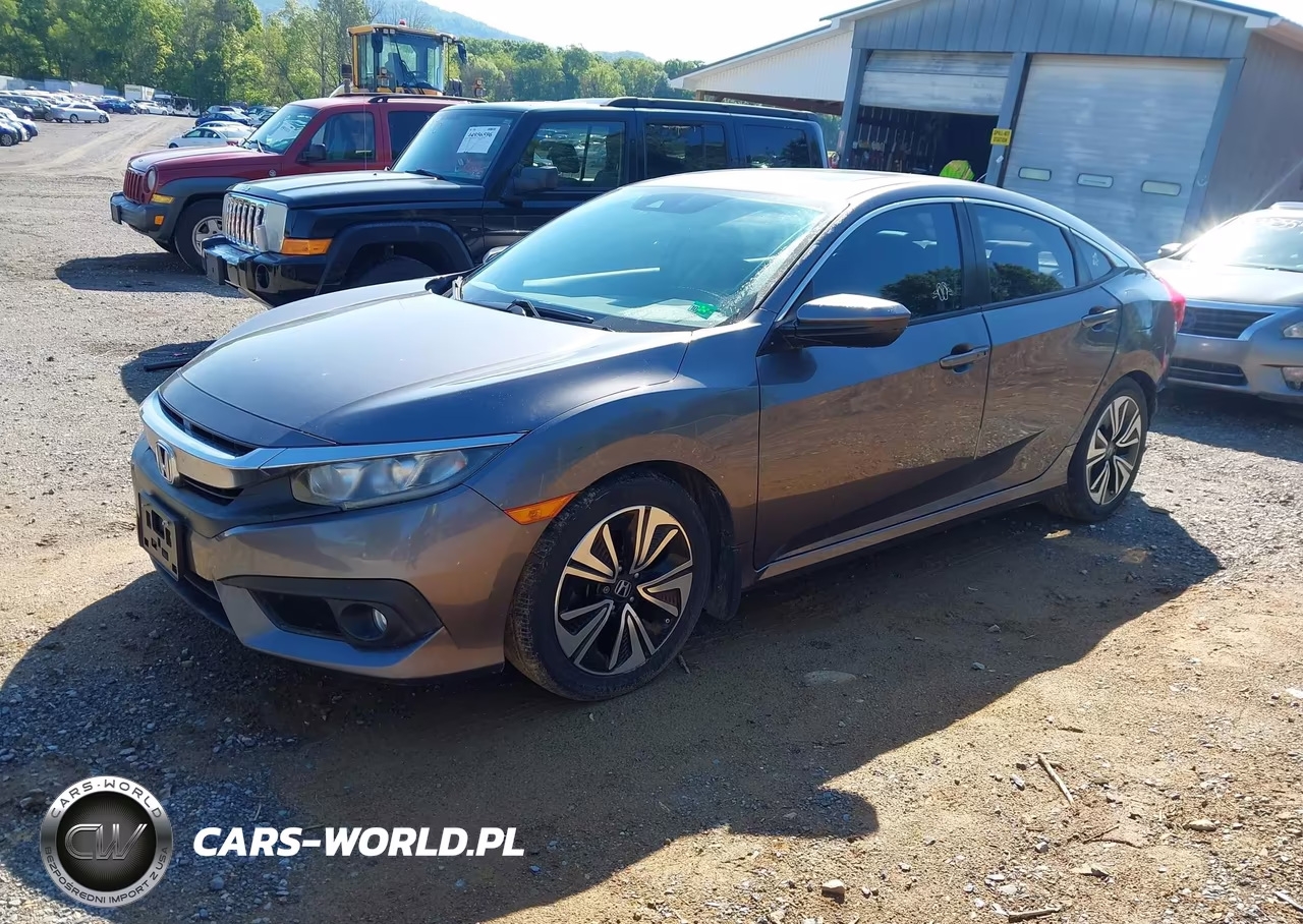 2017 Honda Civic Ex-L VIN:19XFC1F88HE015921 - 2