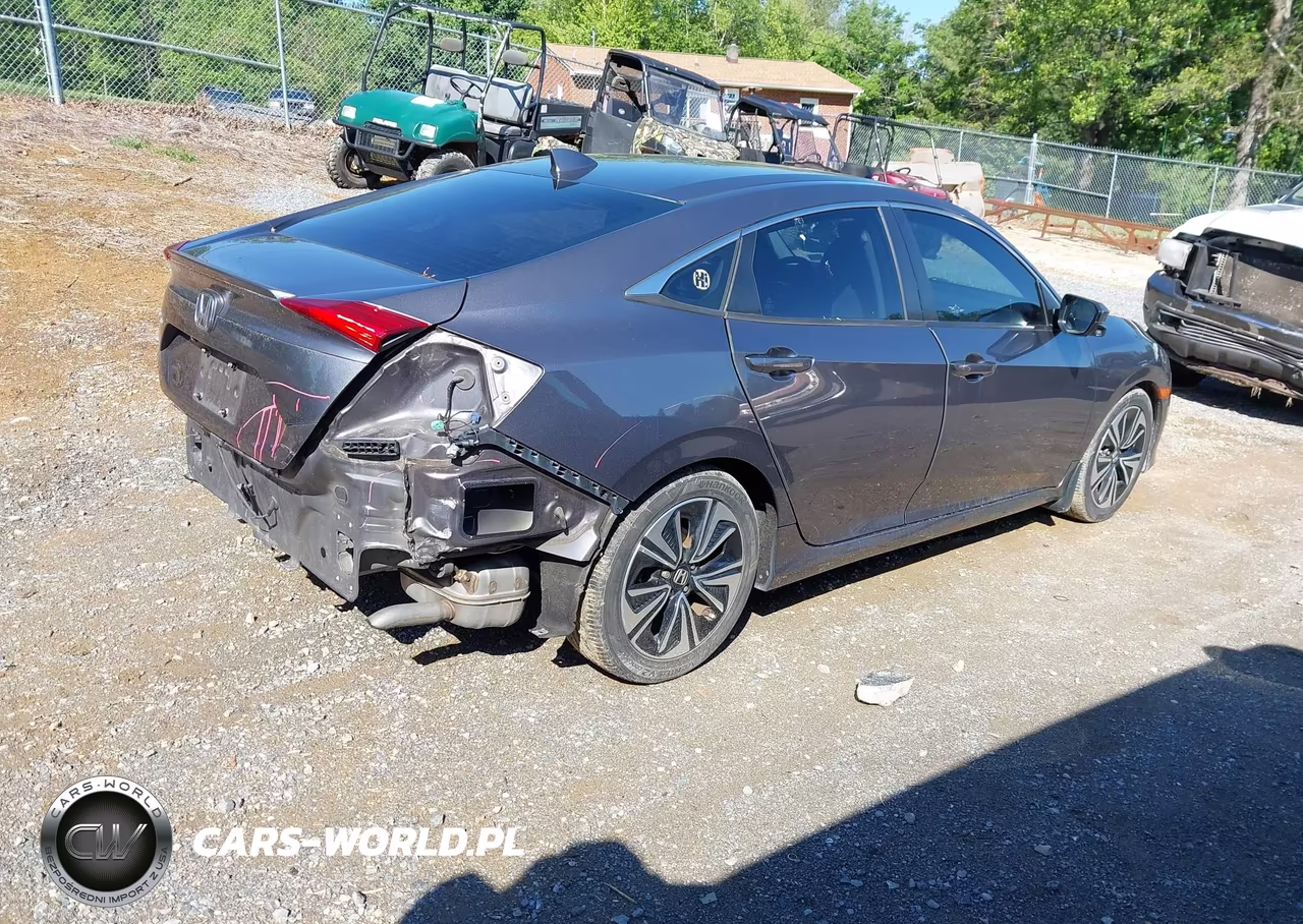 2017 Honda Civic Ex-L VIN:19XFC1F88HE015921 - 4