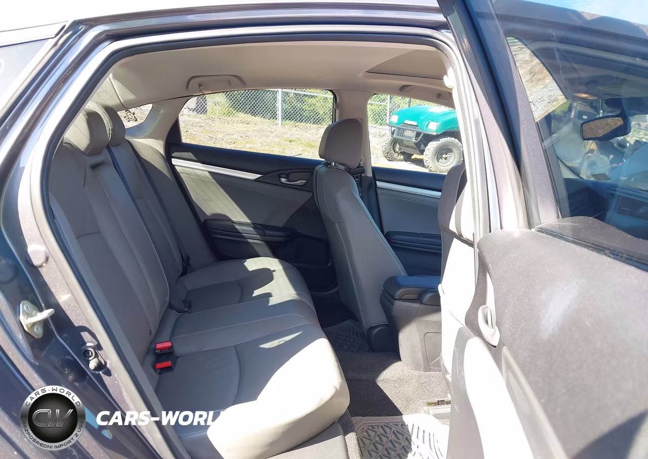 2017 Honda Civic Ex-L VIN:19XFC1F88HE015921 - 8
