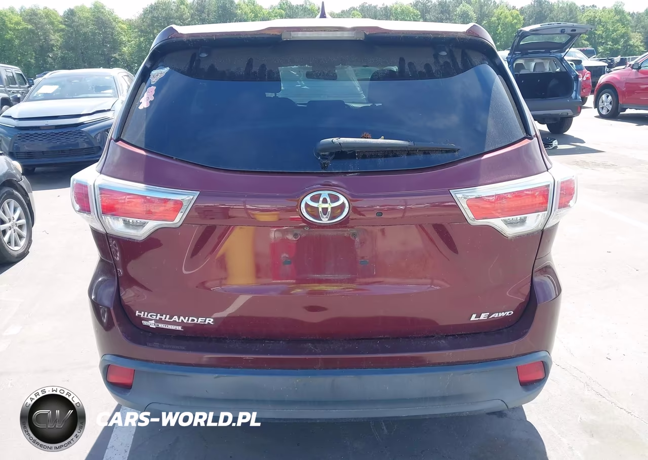 2014 Toyota Highlander Le Plus V6 VIN:5TDBKRFH6ES021251 - 17