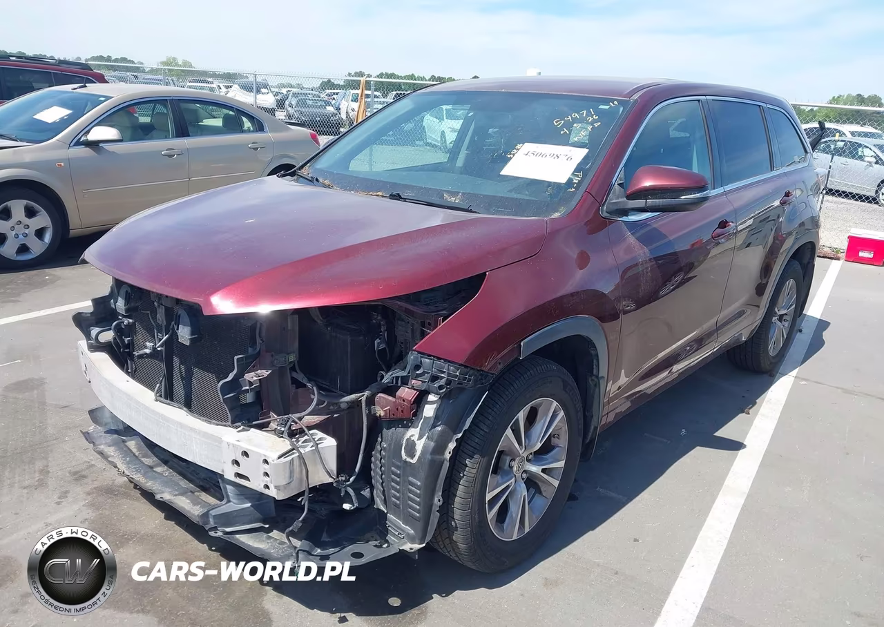 2014 Toyota Highlander Le Plus V6 VIN:5TDBKRFH6ES021251 - 2