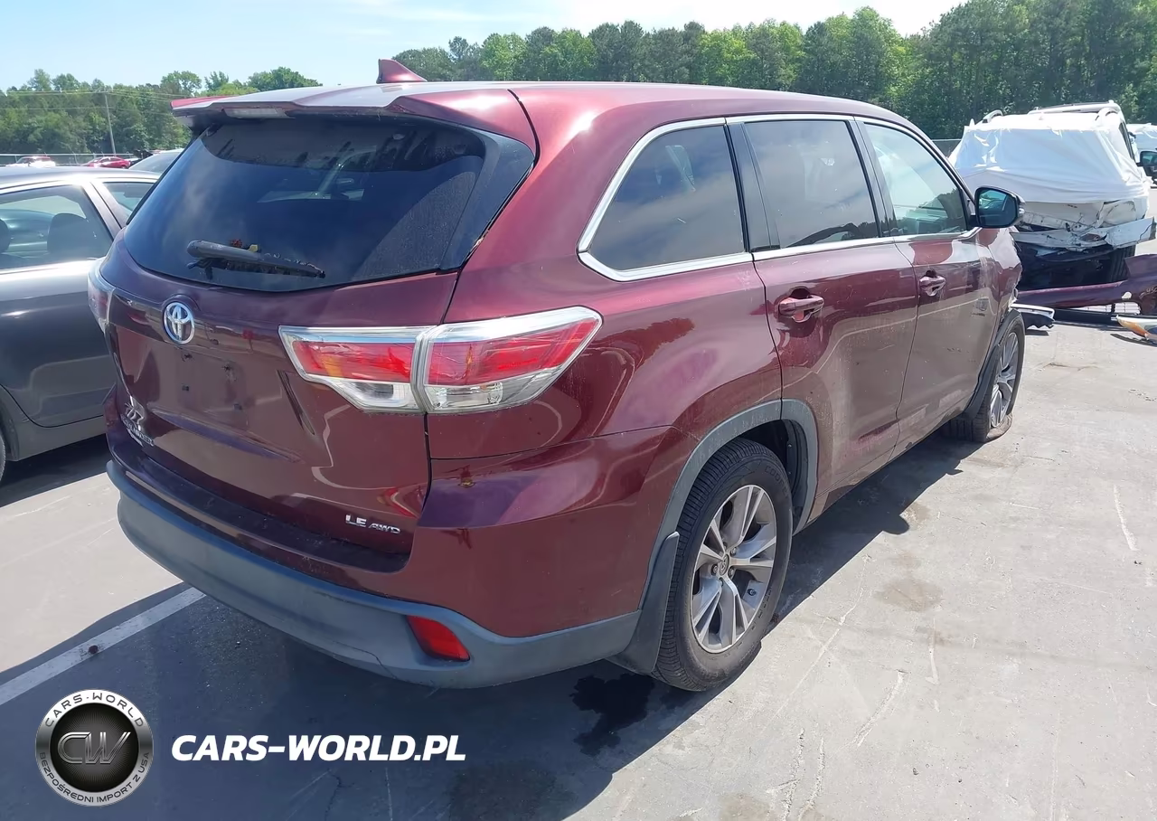 2014 Toyota Highlander Le Plus V6 VIN:5TDBKRFH6ES021251 - 4