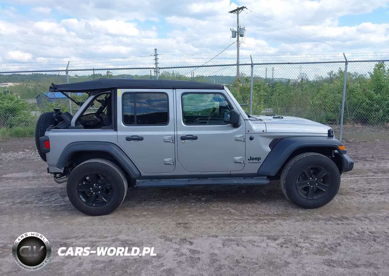 2020 Jeep Wrangler Unlimited Sport Altitude 4X4 VIN:1C4HJXDG6LW350587 - 14