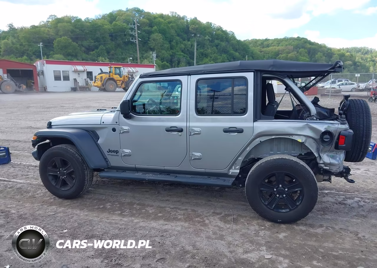 2020 Jeep Wrangler Unlimited Sport Altitude 4X4 VIN:1C4HJXDG6LW350587 - 15