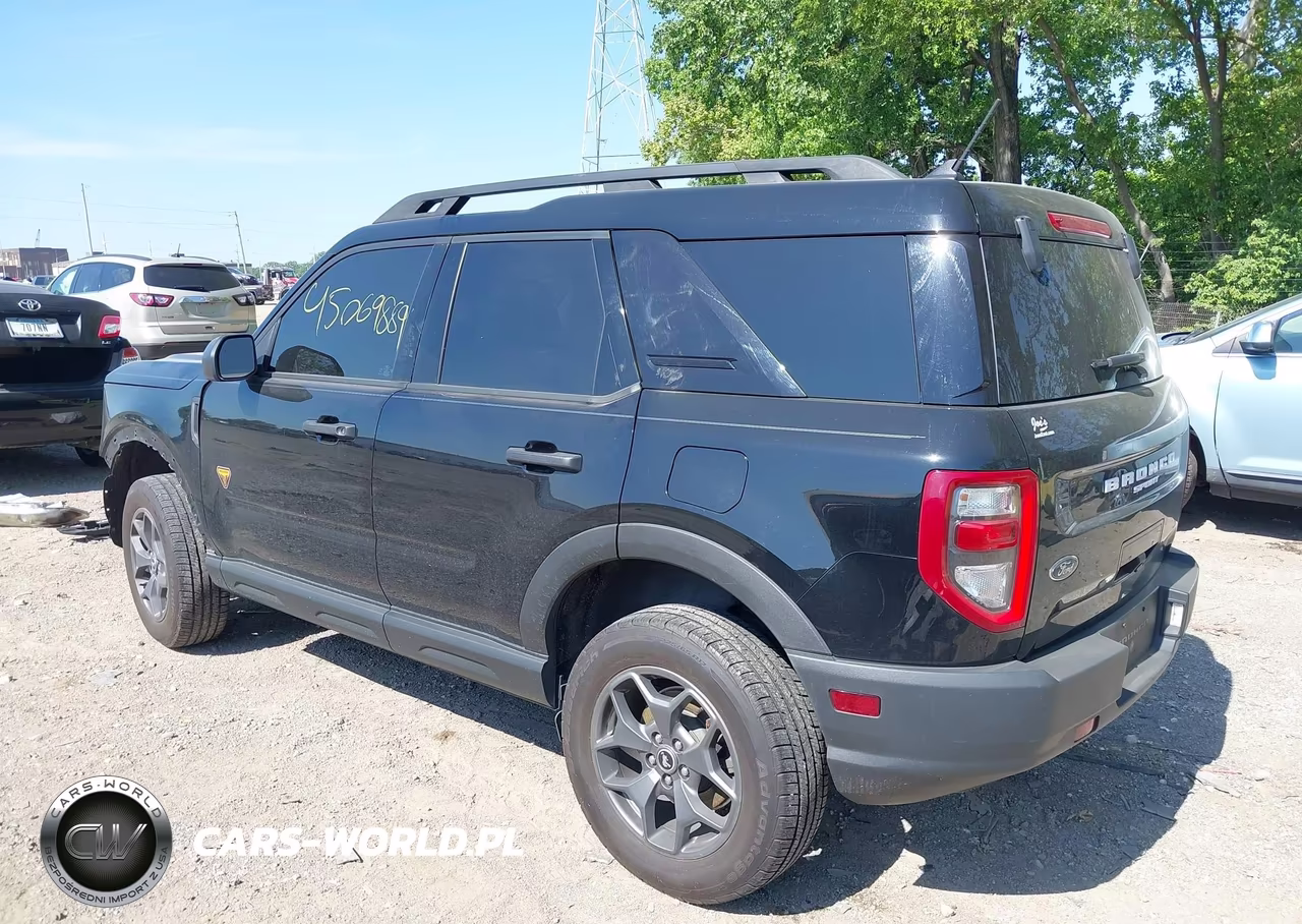 2021 Ford Bronco Sport Badlands VIN:3FMCR9D91MRA88588 - 3