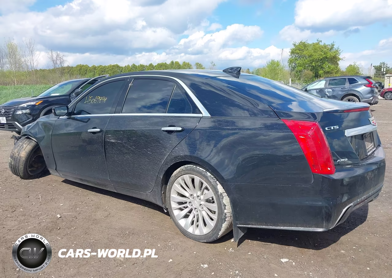 2017 Cadillac Cts Luxury VIN:1G6AX5SXXH0169495 - 3