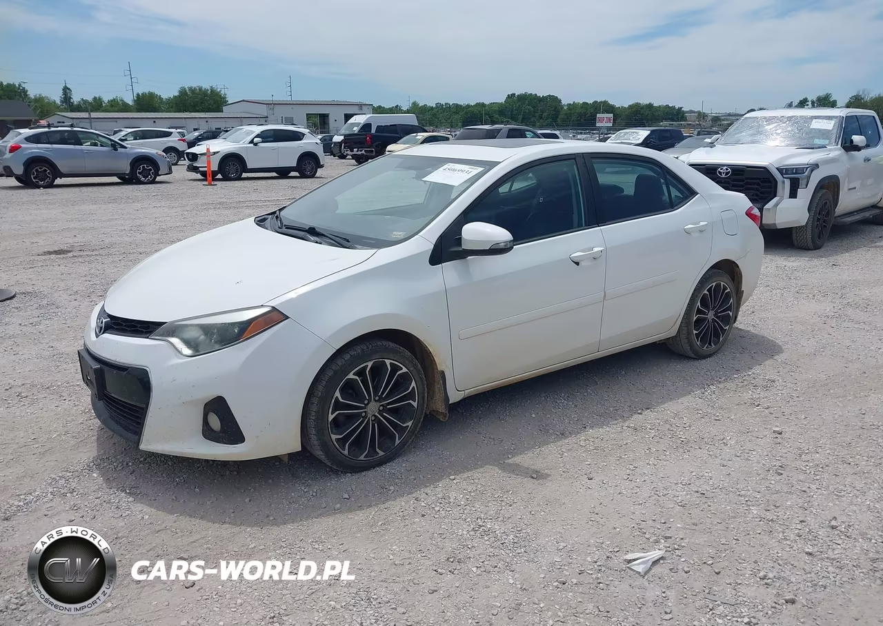 2015 Toyota Corolla S Plus VIN:2T1BURHE5FC255212 - 2