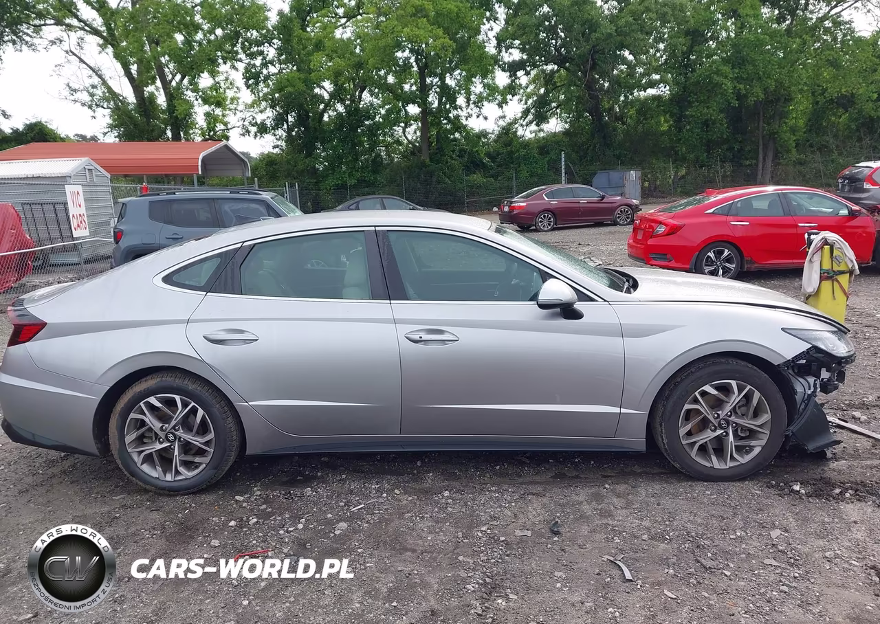 2021 Hyundai Sonata Sel VIN:KMHL64JA7MA152363 - 13