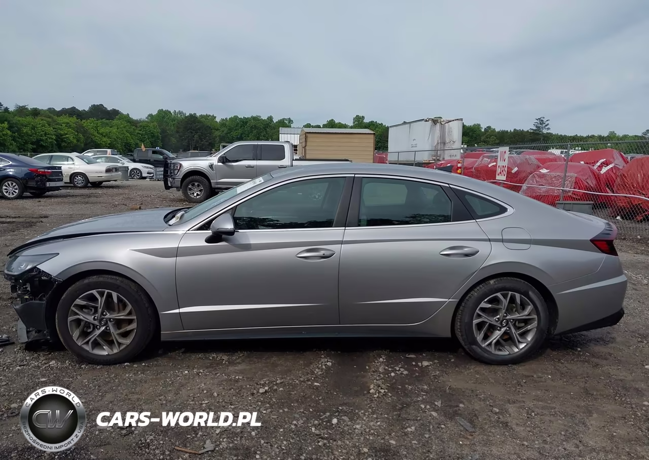 2021 Hyundai Sonata Sel VIN:KMHL64JA7MA152363 - 14